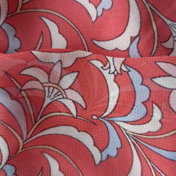 Max Studio Women's Short Printed Pleated Skirt - Picture 6 of 9